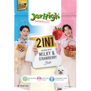 Chicken Milky & Strawberry Bite Dog F