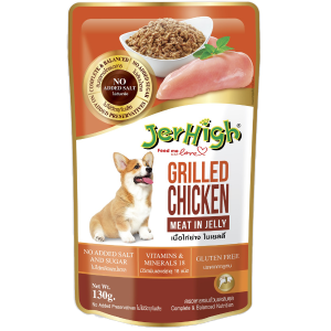 Jerhigh Grilled Chicken in Jelly Dog Food