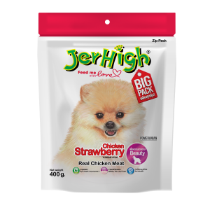 Jerhigh Chicken with Strawberry Flavour 400 gm